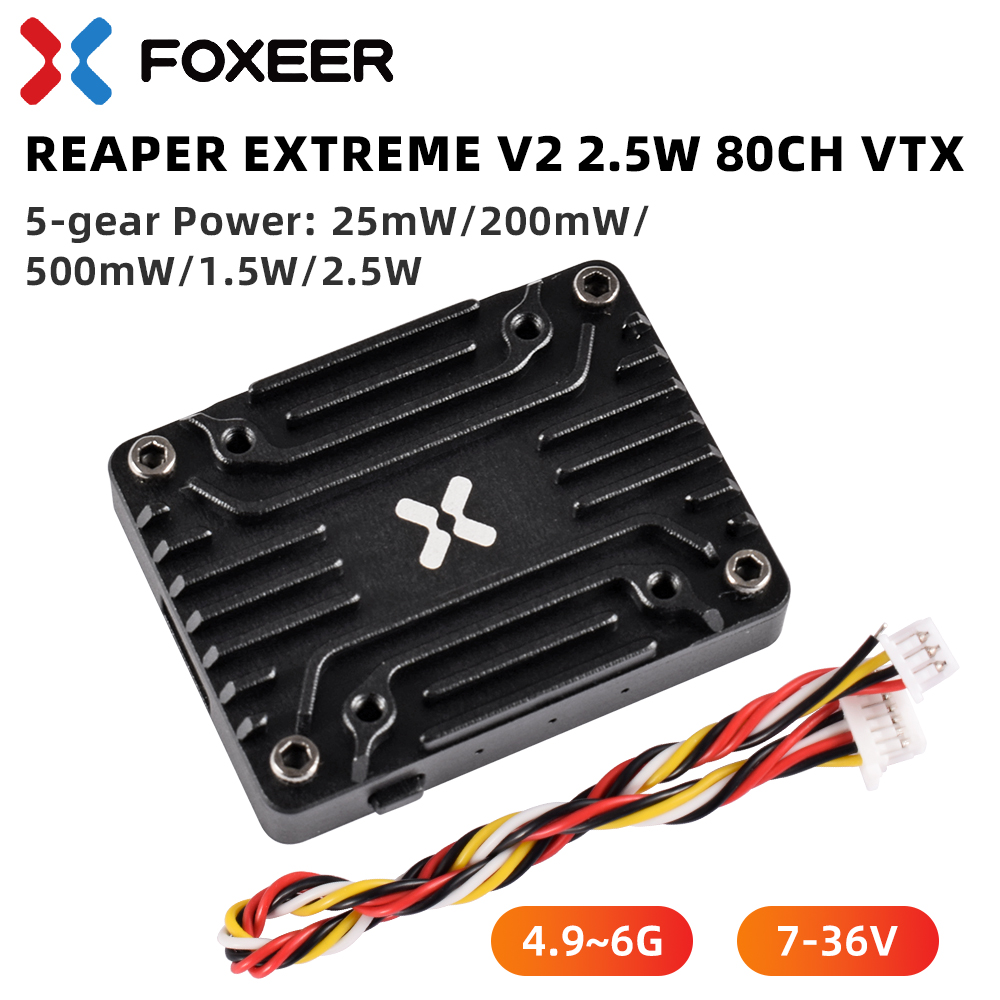 (süper indirim) Foxeer 4.9-6G  - Foxeer Reaper Extreme 2.5W Vtx incelemesi ve fiyatı